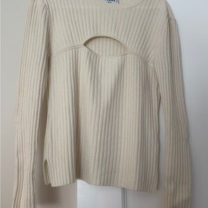 Frame Denim Off-White Sweater